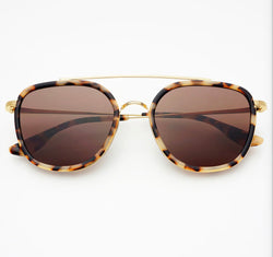 The Weston | Milky Tortoise/Brown