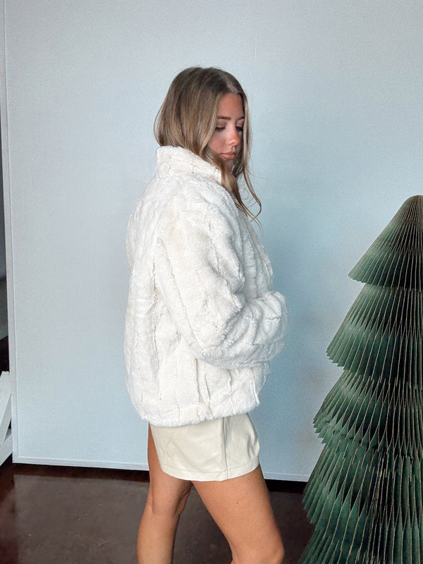 Ivory Fur Jacket