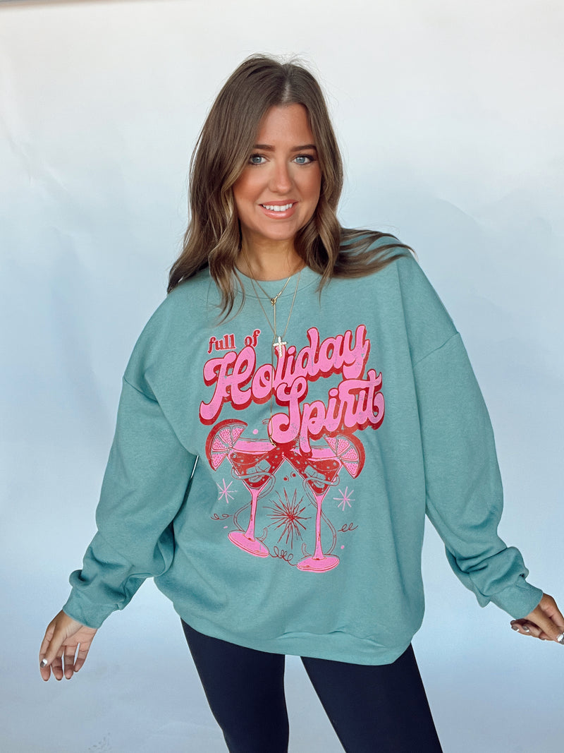 Full Of Holiday Spirit Sweatshirt