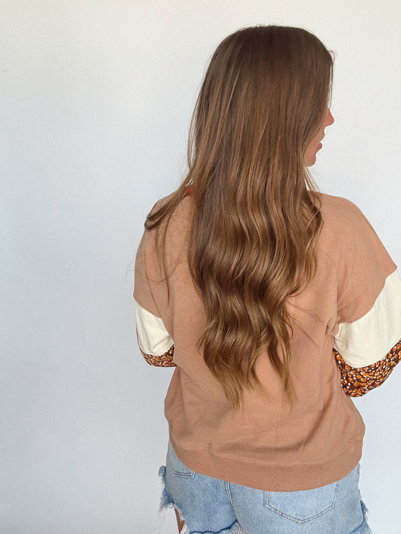 Mocha Red Pull Over
