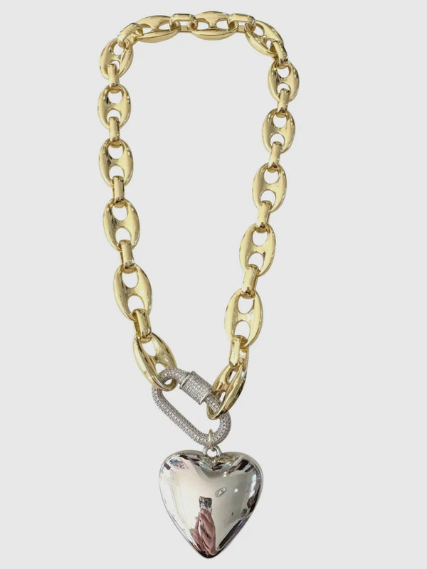 The Hannah Heart Necklace