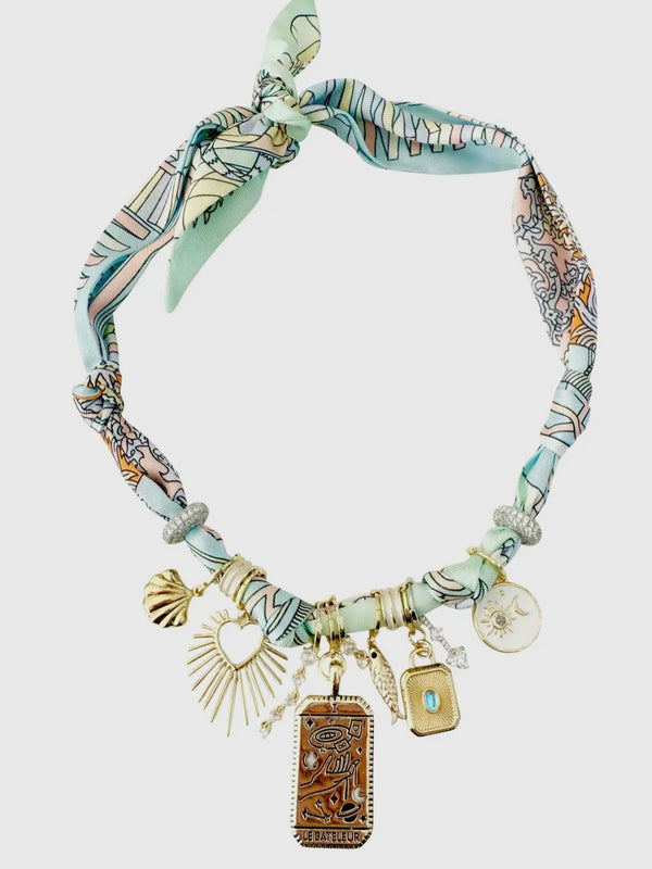 Lisa Multi Charm Necklace