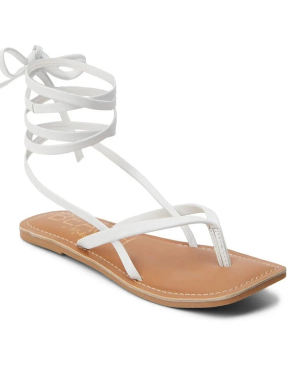 Bocas White Wrap Around Sandal