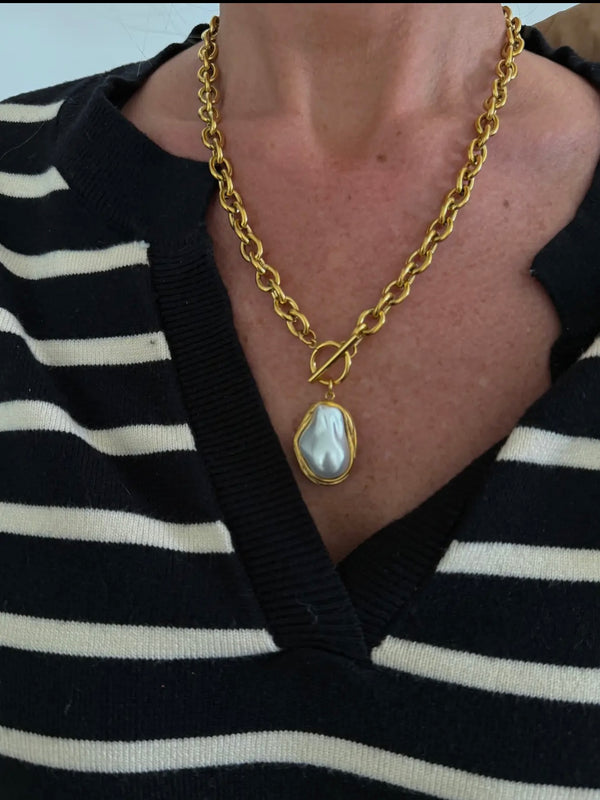 Pearl Drop Necklace