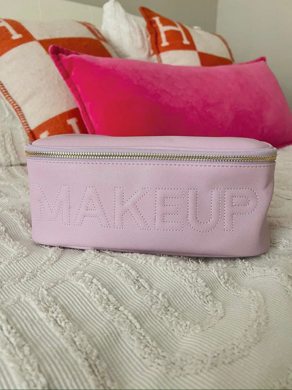 Lilac Makeup Bag