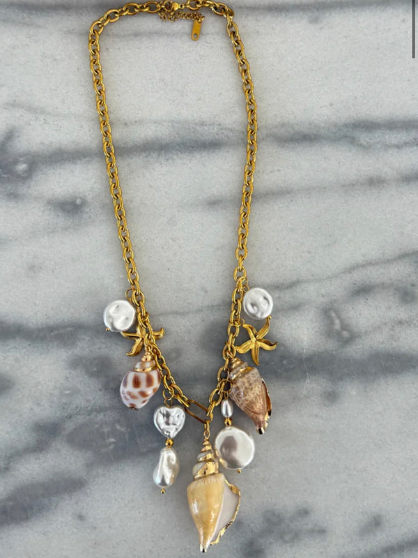 Shell Charm Necklace