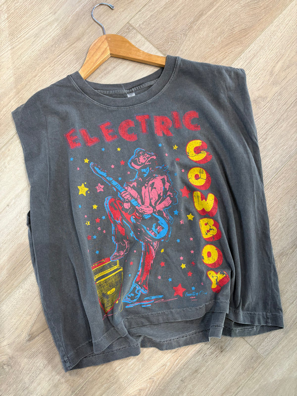 Electric Cowboy Muscle Tee