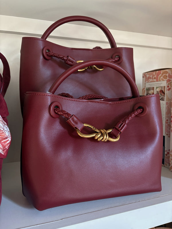 Burgundy Purse