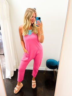 Pink Hottie Jumpsuit \ SALE