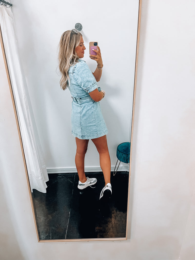 My Heart Denim Dress