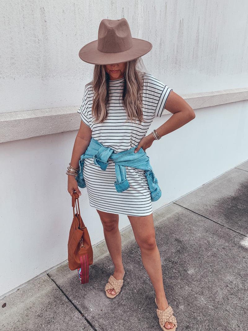Blogger Striped Dress