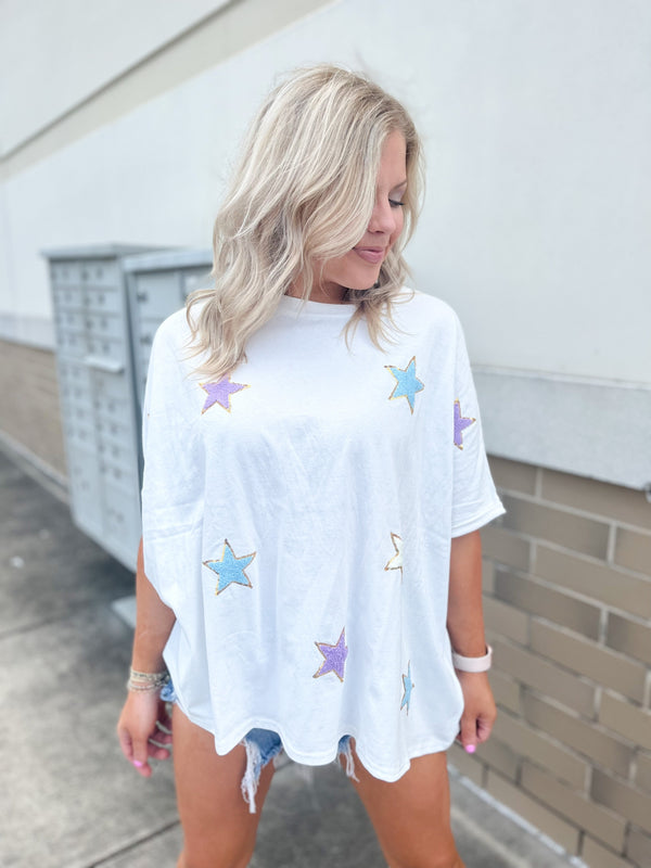 Star Patched Tee