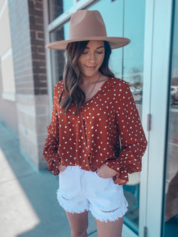 Polka Dotted Top